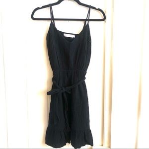 Seafolly Black Cotton Dress